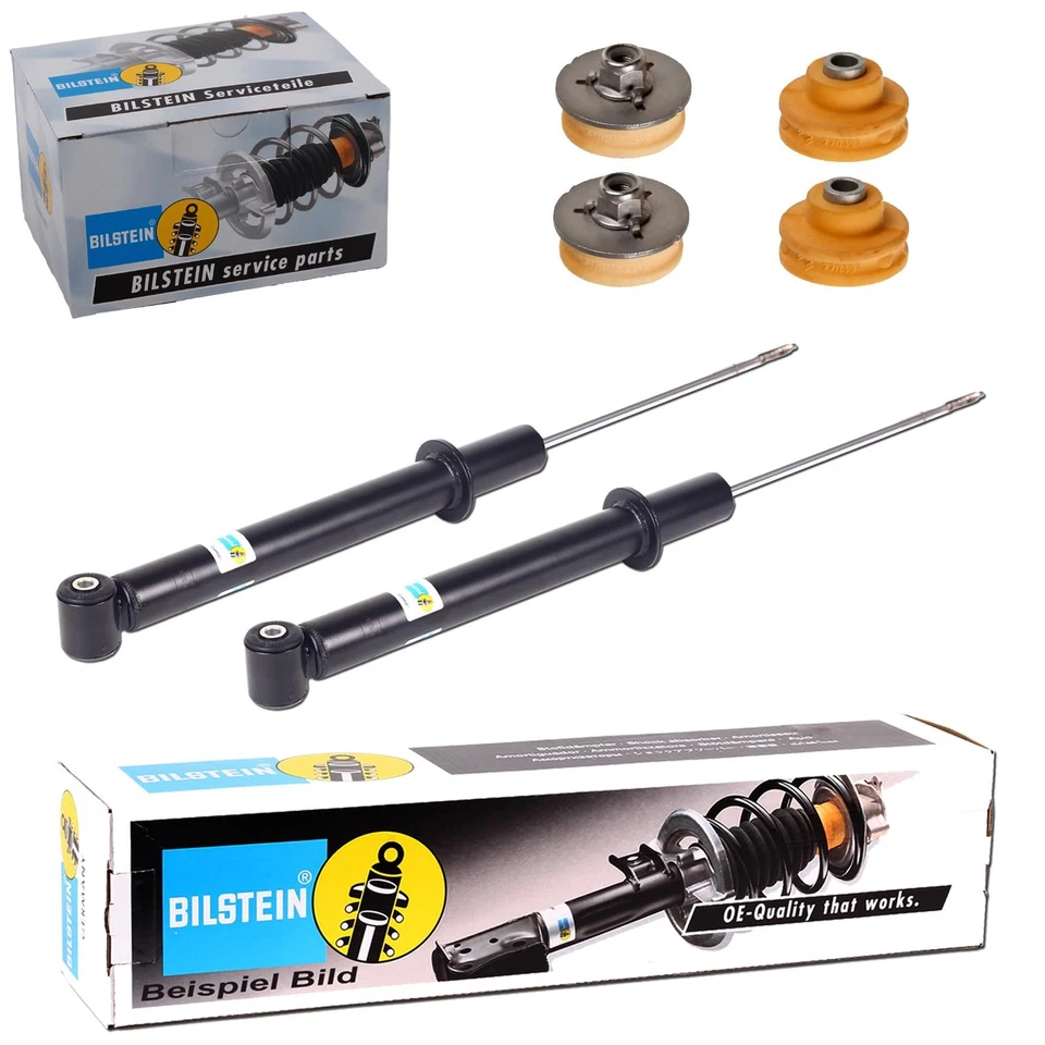 2x BILSTEIN B4 STOßDÄMPFER + DOMLAGER HINTEN passend für BMW 3er E90 E91