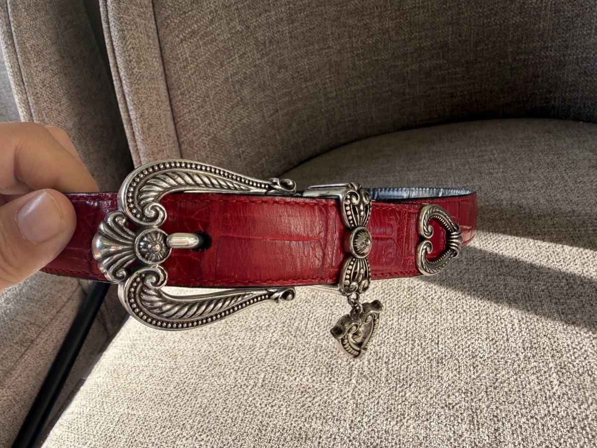 Brighton women’s leather calf multicolor belt size L34 Leegin / Brighton Women main image 2