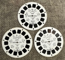 Vintage 1988 Disney Bambi View Master 3 Reels Set.