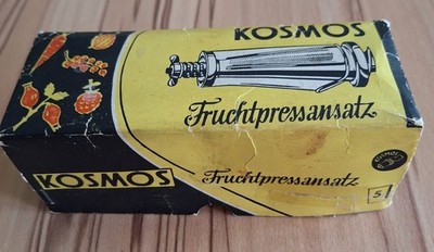 Vintage Kosmos Fruchtpressansatz Gr. 5  1950-1960er