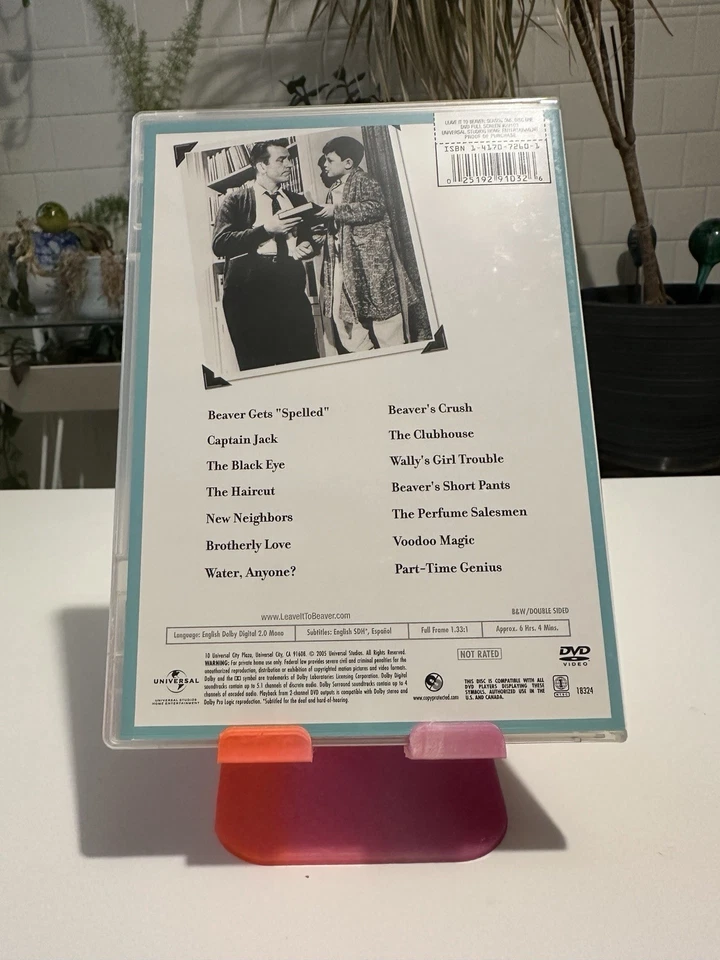 Leave It To Beaver The Complete First Season 1 DVD (3-Disc) Region: 1 39 Eps Foto 4 de 4