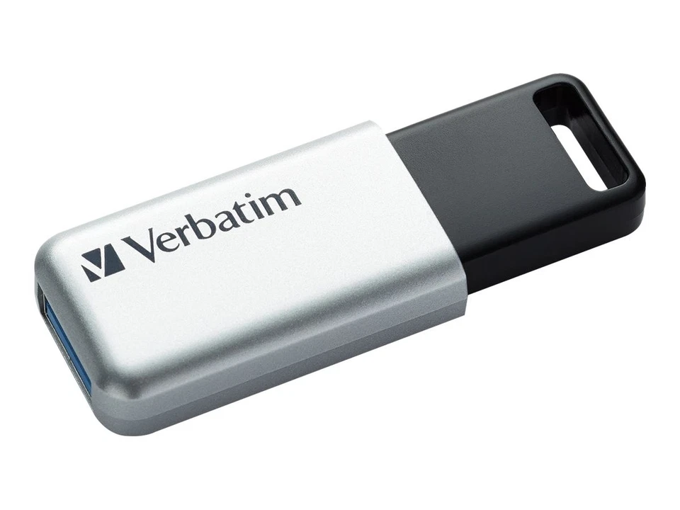 Verbatim Secure Pro Memoria USB 3.0 da 32 GB Argento 32 GB USB tipo A 98665 - Immagine 3 di 4