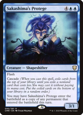 + Sakashima's Protege near mint englisch Commander Rare MtG Magic the Gathering