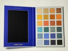 Paleta de sombras Kara Beauty LA DAMA DR FLORES 6 colores mate azul brillante naranja
