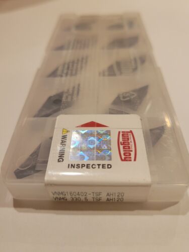 VNMG330.5TSF AH120 - TUNGALOY - 10 INSERTS - USA STOCK - VNMG160402-TSF AH120