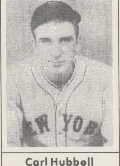 Carl Hubbell Trading Cards for sale | eBay