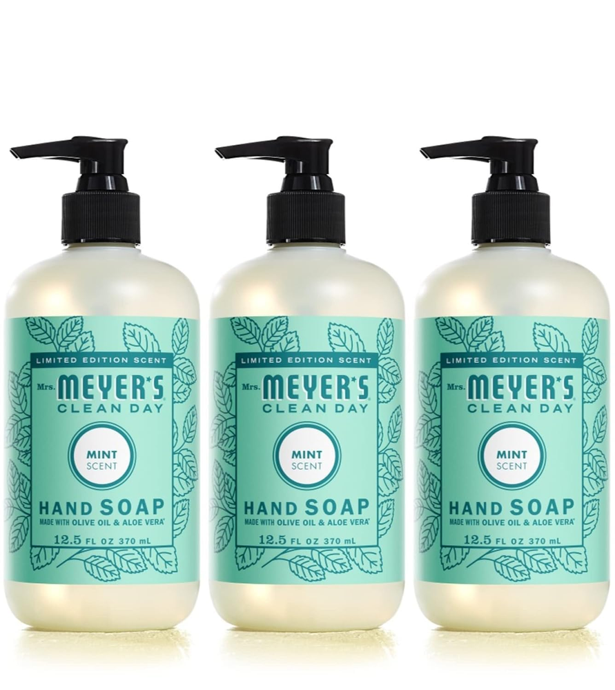 Hand Soap, Limited Edition Mint, 12.5 Fl. Oz - Pack of 3
