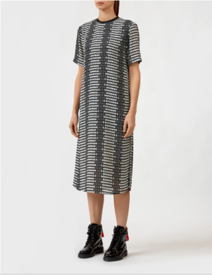 armani exchange t shirt dress Armani Exchange Cotton Dress with Logo