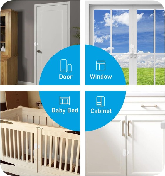 Alternate view of 15pack Zigbee Window Sensors Smart Contact Sensors Home Automation