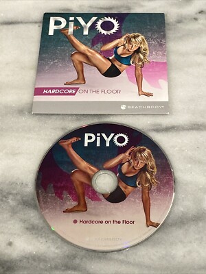 Beachbody PIYO Hardcore on the Floor 30 min Workout Exercise DVD Chalene  Johnson