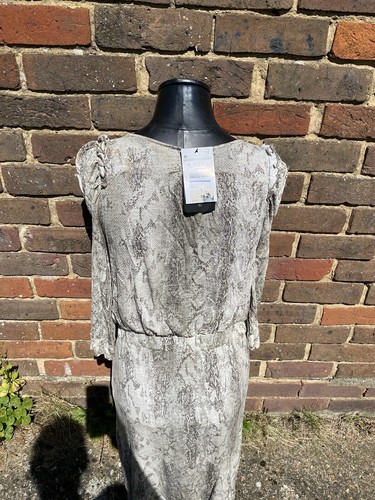 Zara snakeskin print dress size medium BNWT - Picture 10 of 13