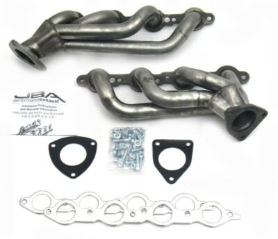 JBA 1850S-3 for 03-06 GM 6.0L LS W/o EGR 1-5/8'' Primary Raw 409SS Header