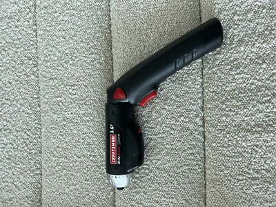 Craftsman 3.6V Cordless Screwdriver 973.111370 With Case Bits | eBay