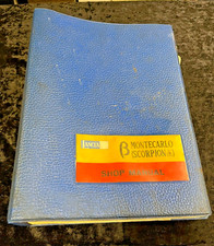 Lancia Montecarlo Scorpion Shop Manual