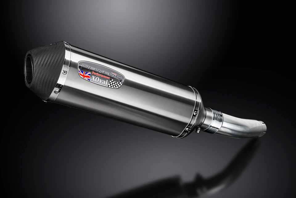 Triumph Sprint ST 955i 98-05 Kit de silenciador de escape de acero inoxidable X-Oval de 13,5" Foto 3 de 4