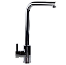 Chrome Top Fix L Neck Single Lever Mixer Kitchen tap