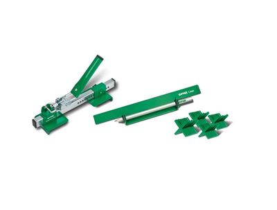 SPAX Kaiman Pro Terrassen Brettrichter-Set mit Liner und 4 Fugenlehren im Koffer