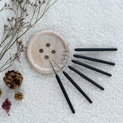 KnitPro Stahl Häkelnadel mit Softgriff 0,5mm - 1,75mm