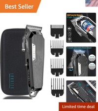 Durable Professional Hair Cutting Clipper Kit - Adjustable Length  USB Recharge