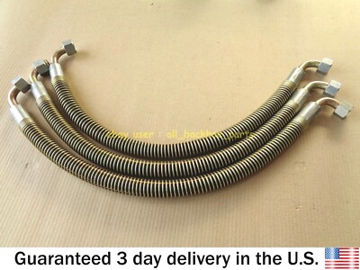 JCB BACKHOE - CIRCUIT HOSE 1/2 BSP, SET OF 3 PCS. (PART NO. 613/46600)