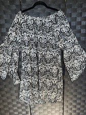 Live 4 Truth Tunic Dress Size 1X Knee Length, 3/4 Sleeve Lined
