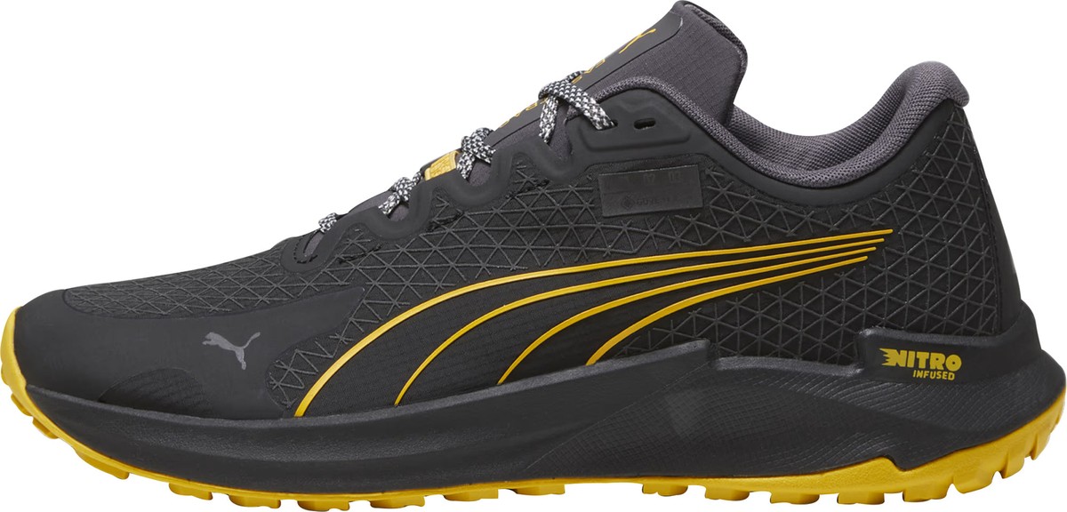 Puma Fast-Trac Nitro GORE-TEX Mens Trail Running Shoes Black