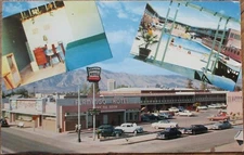Tucson, AZ 1960 Chrome Postcard, Flamingo Hotel Interior, Arizona Ariz
