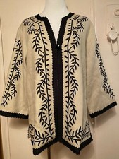 Sale!!!women’s “louis Dell Olio” For Linea Bone Color Linen Jacket Sz L New/ Tag
