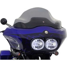 Klock Werks 12" Dark Smoke Flare Sport-Touring Windshield Harley Road Glide 1996