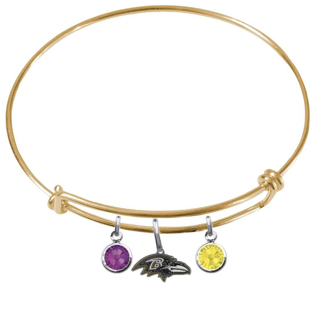 Charm Bangle Alex And Ani Raven's Bracelet Baltimore Ravens
