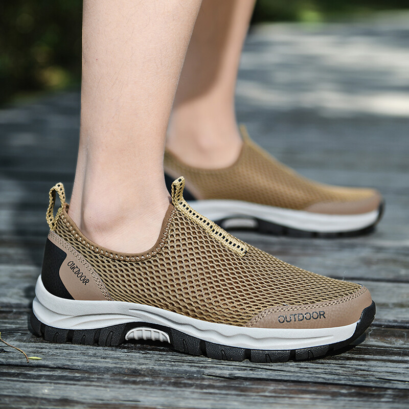 Men's Outdoor Casual Hiking Shoes Slip 