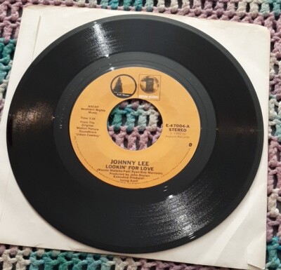Eagles / Johnny Lee 45 Lyin' Eyes / Lookin' For Love 1980 Asylum E-47004 ex