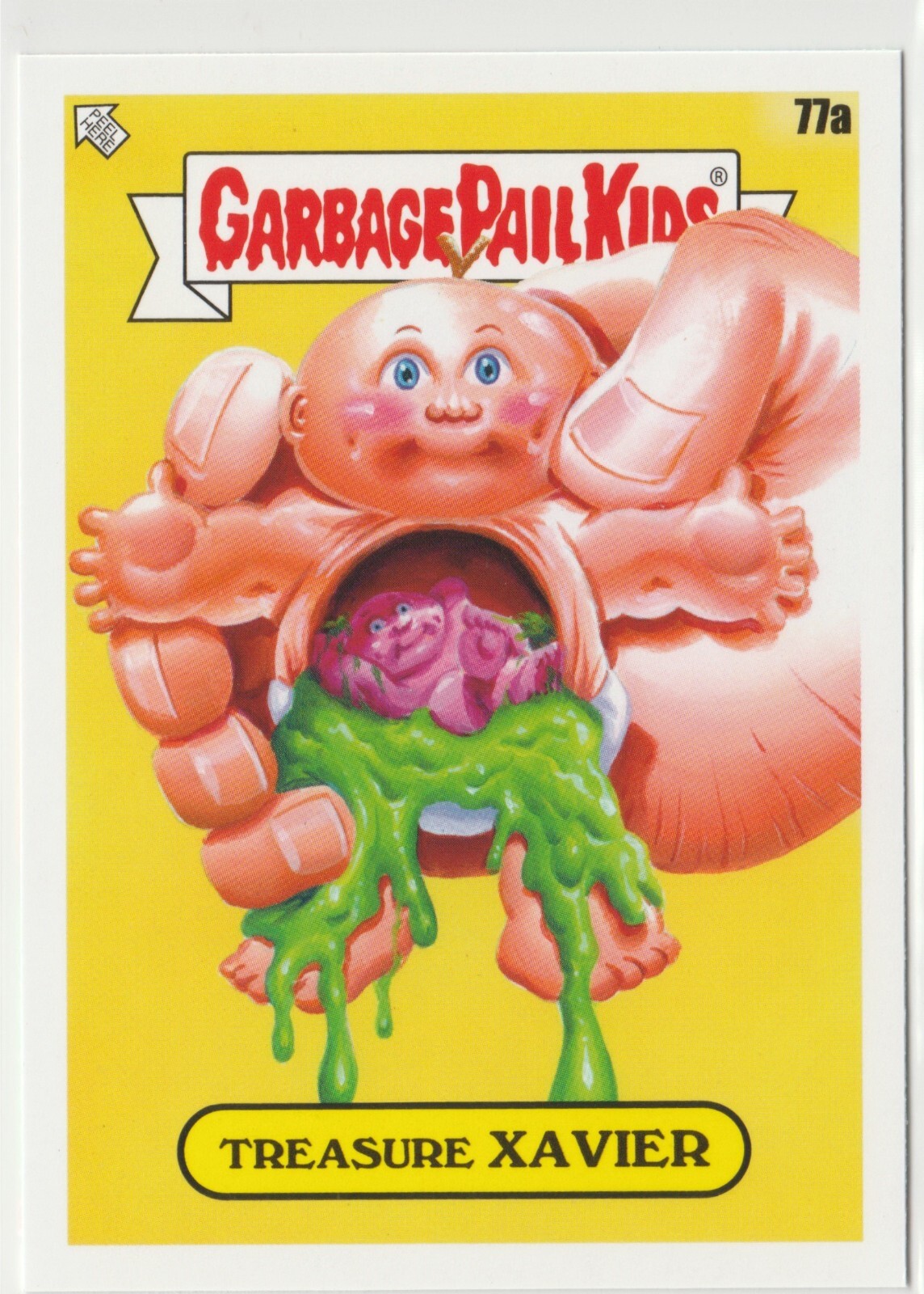 Treasure Xavier #77a Garbage Pail Kids GPK 2024 Kids At Play KAP Series