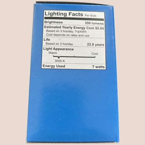 Phillips LED MR16 Halogen Light Bulb 7 Watts 3000k-Warm 10° Spot Light 350 Lumen - Picture 8 of 10