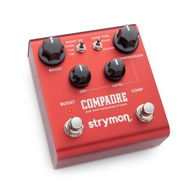 Strymon Compadre Dual Voice Compressor and Boost Guitar Effects Pedal for Ele...