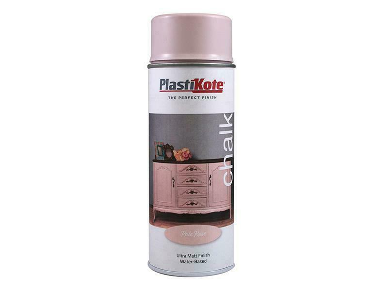 Plastikote Chalk Finish Spray Pale Rose 400Ml PKT27105