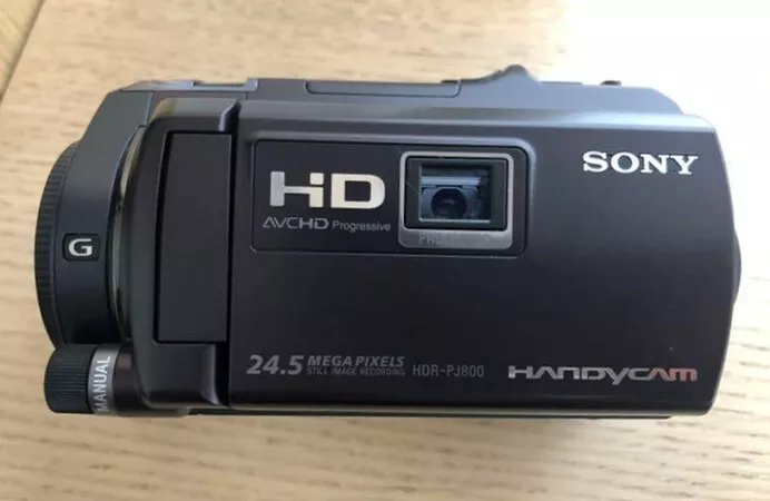 SONY HDR-PJ800 T Video Camera Handycam PJ800 Brown Internal Memory