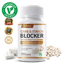 Fat and Carb Blocker Weight Loss Complex xp Appetite Suppressant Burn Low Keto