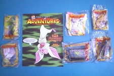 Burger King 1997 - Anastasia - Complete Set of 6 MIP plus Brochure