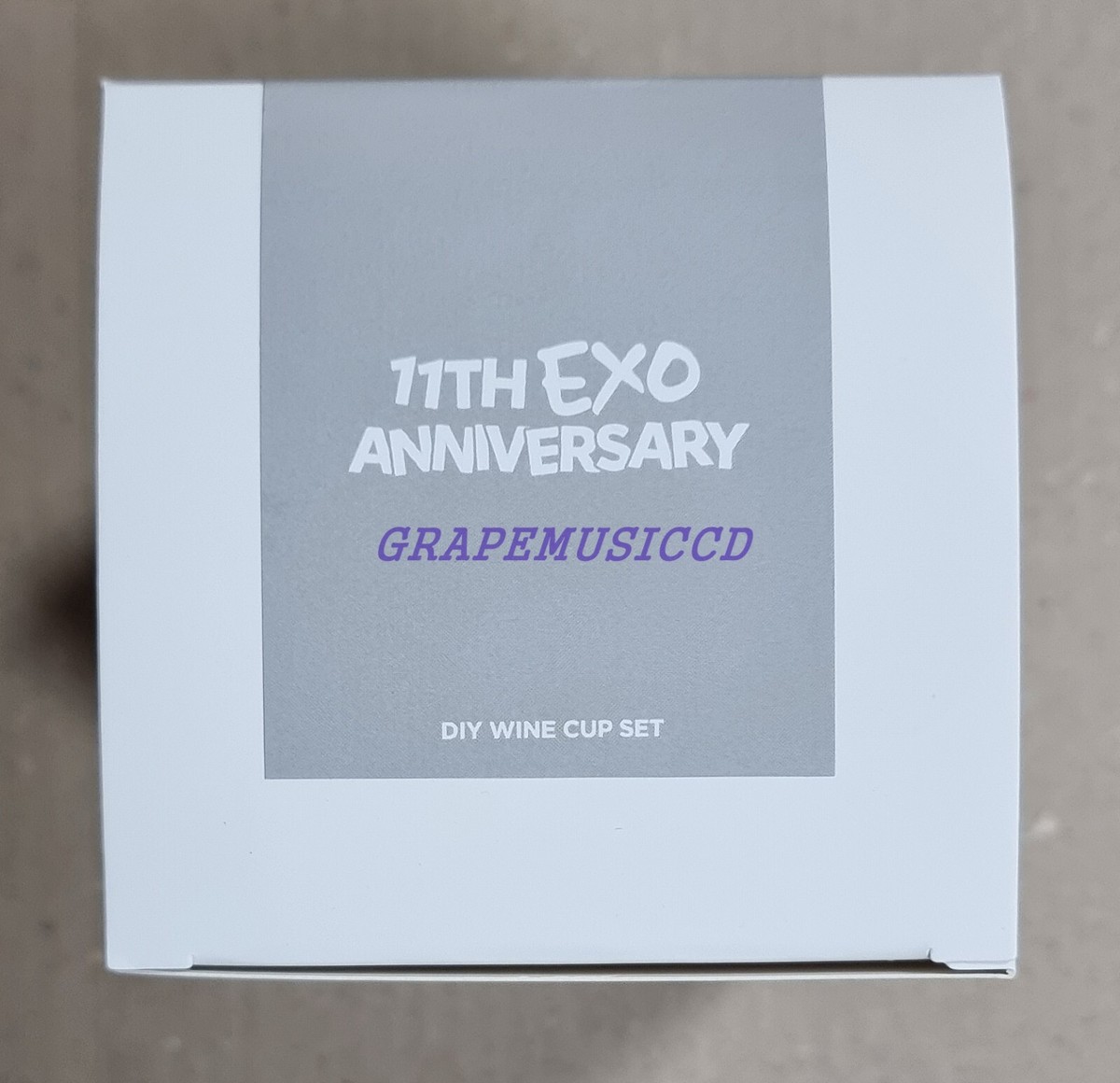 EXO 11th Anniversary OFFICIAL MD GOODS DIY PLASTIC WINE CUP