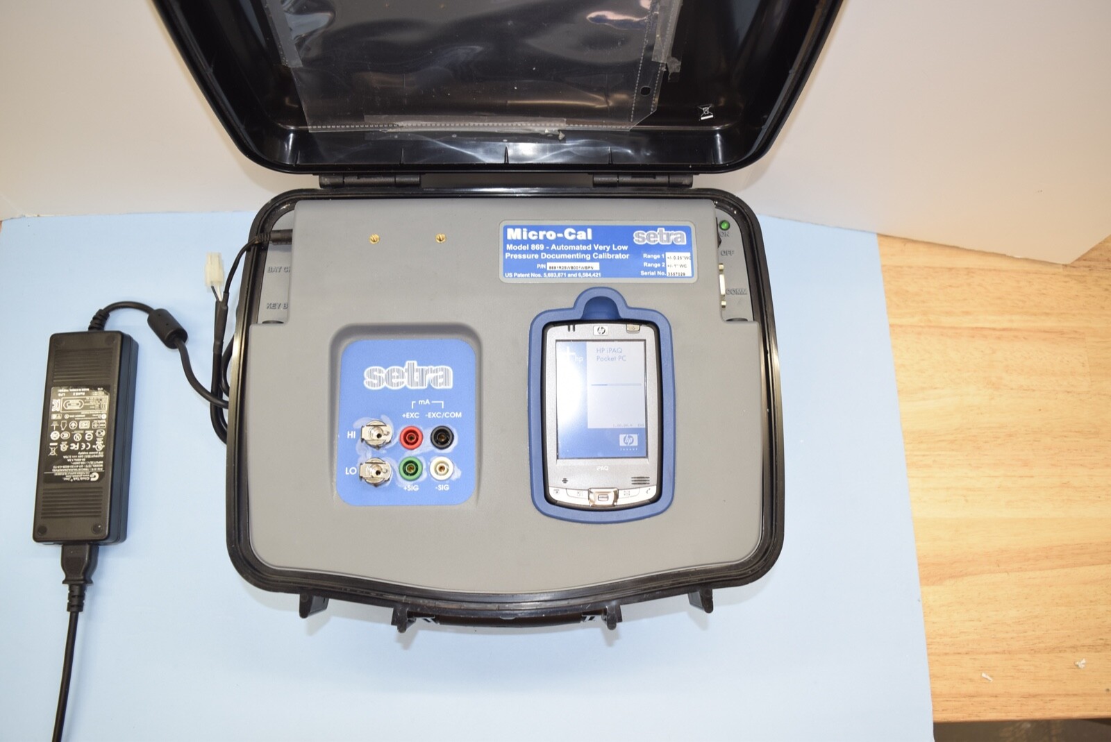 Setra MicroCal 869 ultra low pressure calibrator ,Setra 254/267/269 Transducers eBay