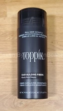 Black Hair Building Toppik Fibers 27.5g Black