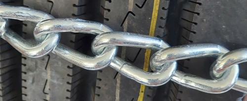 Grizzlar GSL-4245 Alloy Dual Tire Chain Ladder Cam Truck Bus 11-22.5 10.00-20 - Picture 2 of 8