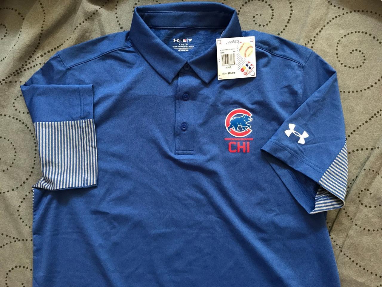 chicago cubs men's polo shirts