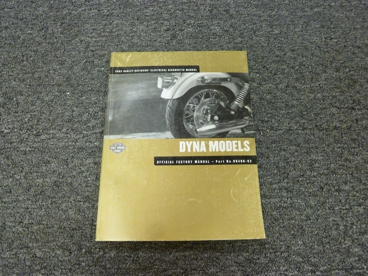 2002 Harley Davidson Dyna Wide Glide Low Rider Electrical Wiring