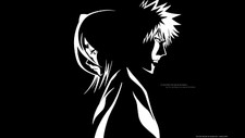 Anime monochrome kuchiki rukia bleach kurosaki ichigo Playmat Gaming Mat Desk