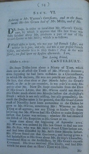 DR. SNAPE'S VINDICATION - Francois de la Pilonniere 1718 Calvinist Pamphlet - Picture 7 of 12