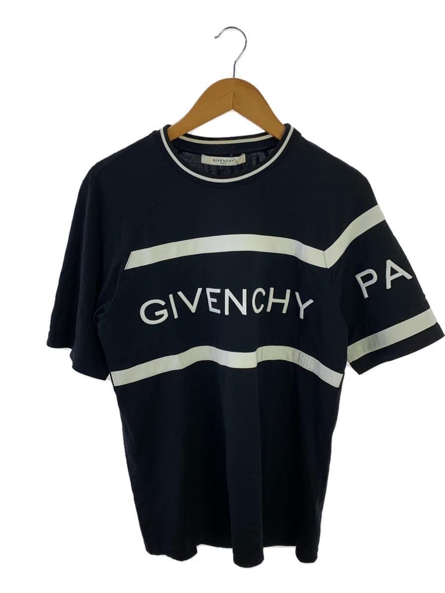 GIVENCHY T SHIRT S COTTON Black BM70KV3002 19SS 4G CONTRAST SLIM 