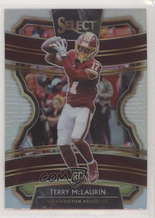 2019 Panini Select Concourse Silver Prizm Terry McLaurin #89 Rookie RC 7wf