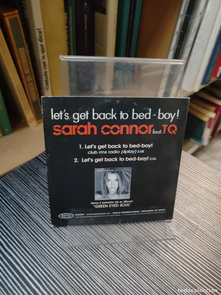 Sarah Connor Feat. TQ – Let's Get Back To Bed - Boy! - CD - Imagen 2 de 2